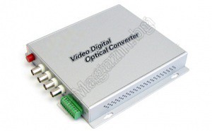 SM4V1D2TR - SINGLEMODE video transmission system via an optic cable