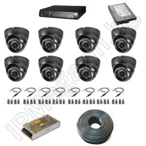 IP-S8006 -Система от 8 камери и DVR рекордер - за офис или магазин 