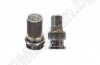 BNC connector + F connector, for RG59 coaxial cable, 50 pieces 