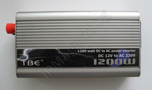 Inverter, DC 12V to AC 220V, 1200W 
