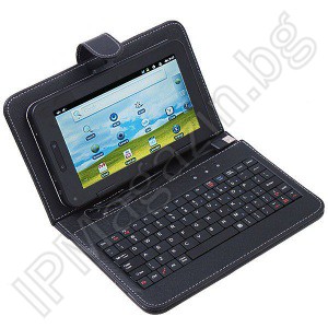 USB keyboard, 7 "tablet, PDA, leather case 