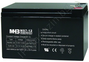 MHB MS7-12 акумулатор 12V 7Ah 