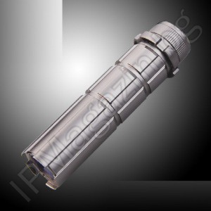 BL-8604 - metallic, LED flashlight, CREE LED, 3 modes of illumination 