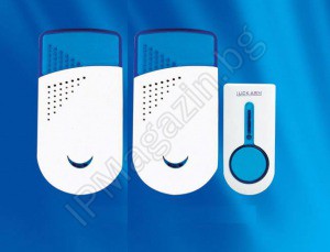 IPWD006 - wireless bell, with 2 receivers, for home door, for home, 8 melodies 