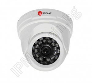 RL-CS1385 dome camera with infrared illumination for video surveillance